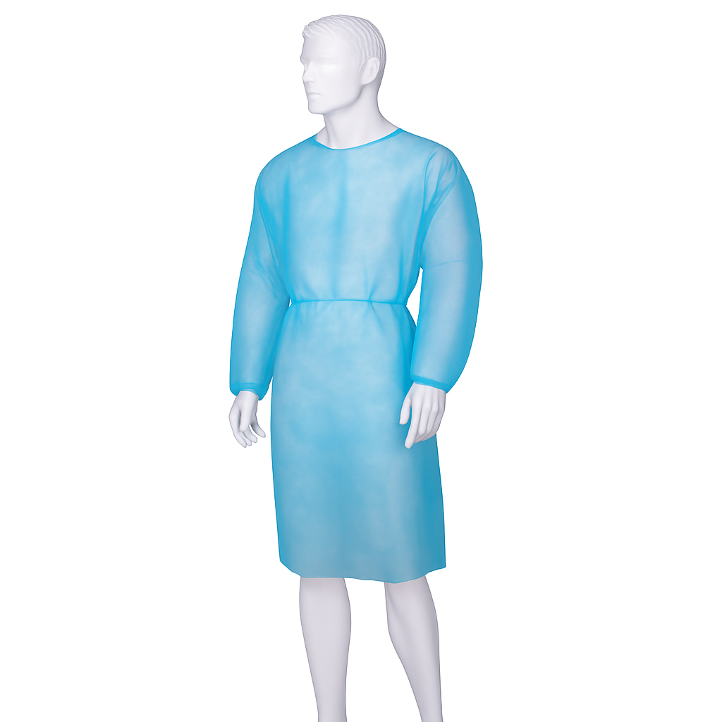 Халат хірургічний 20г/м², з еластичними манжетами, нетканий, нестерильний, ZARYS